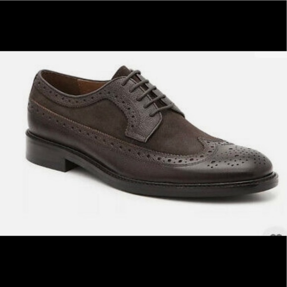 Blake McKay Pierce Wingtip Oxford Dress Shoes - Picture 1 of 8